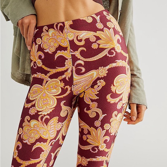 HP/ FREE PEOPLE “THE Janis Printed Bells” Wow No OFFERS - Picture 4 of 6